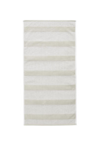 Beddinghouse Sheer Stripe Handdoek - Zand 50 x 100 cm