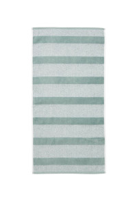 Beddinghouse Sheer Stripe Handdoek - Groen 50 x 100 cm