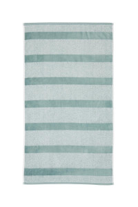 Beddinghouse Sheer Stripe Douchehanddoek - Groen 60 x 110 cm