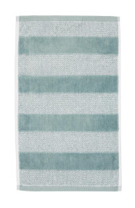 Beddinghouse Sheer Stripe Gastendoekje - Groen 30 x 50 cm