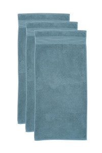 Beddinghouse Sheer set van 3 Handdoeken - Blauw 50 x 100 cm set van 3