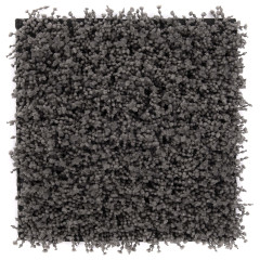 Heckettlane Classic-Anthracite Badmat Onda 60x60 cm, gemaakt van 60% Katoen 40% Polyester