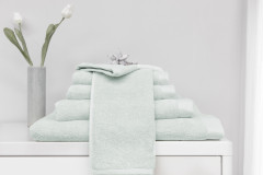 Heckettlane Bath-Premium Baddoek 60x110 cm (2 stuks) Groen, gemaakt van 100% Katoen