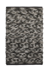 Heckettlane Dark-Grey Badmat Brenda 60x100 cm, gemaakt van 60% Katoen 40% Polyester