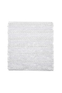 Heckettlane White Badmat Roberto 60x60 cm, gemaakt van 60% Katoen 40% Polyester