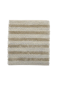 Heckettlane Beige Badmat Roberto 60x60 cm, gemaakt van 60% Katoen 40% Polyester