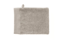 Heckettlane Bath Premium Washandje Taupe 16x21cm set van 3 stuks