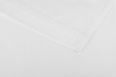 ZoHome White Laken Satinado-sheet 160x290 cm, gemaakt van 100% Katoen-Satijn