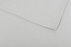 ZoHome Ash-Grey Laken Satinado-sheet 160x290 cm, gemaakt van 100% Katoen-Satijn