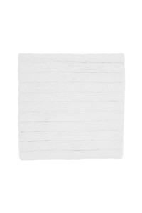 Heckettlane White Badmat Vivienne 60x60 cm, gemaakt van 100% Katoen