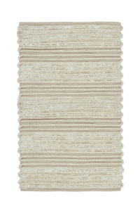 Heckettlane Natural Badmat Solange 60x100 cm, gemaakt van 60% Katoen 40% Polyester