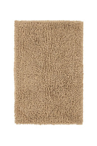 Heckettlane Forest-Sand Badmat Fergana 70x120 cm, gemaakt van 100% Katoen