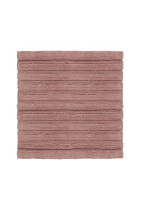 Heckettlane Shady-Pink Badmat Vivienne 60x60 cm, gemaakt van 100% Katoen