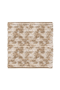 Heckettlane Forest-Sand Badmat Brenda 60x60 cm, gemaakt van 60% Katoen 40% Polyester