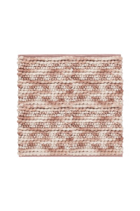 Heckettlane Shady-Pink Badmat Brenda 60x60 cm, gemaakt van 60% Katoen 40% Polyester