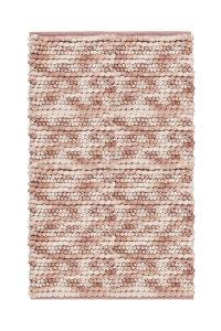 Heckettlane Shady-Pink Badmat Brenda 60x100 cm, gemaakt van 60% Katoen 40% Polyester