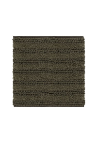 Heckettlane Army-Green Badmat Roberto 60x60 cm, gemaakt van 60% Katoen 40% Polyester