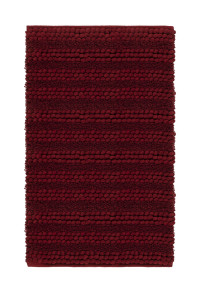 Heckettlane Spicy-Red Badmat Roberto 60x100 cm, gemaakt van 60% Katoen 40% Polyester