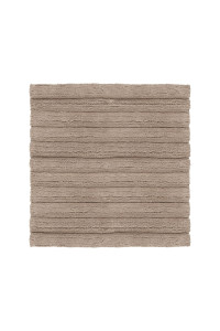 Heckettlane Forest-Sand Badmat Vivienne 60x60 cm, gemaakt van 100% Katoen